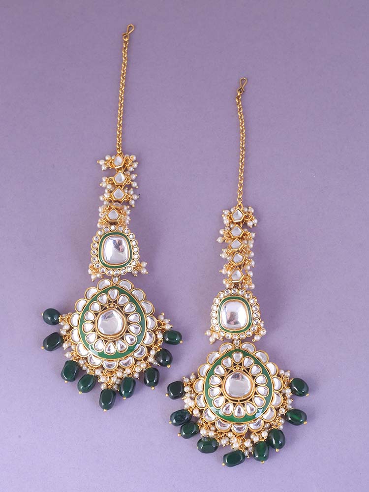 Emerald Aishwarya Bridal Jewellery Set