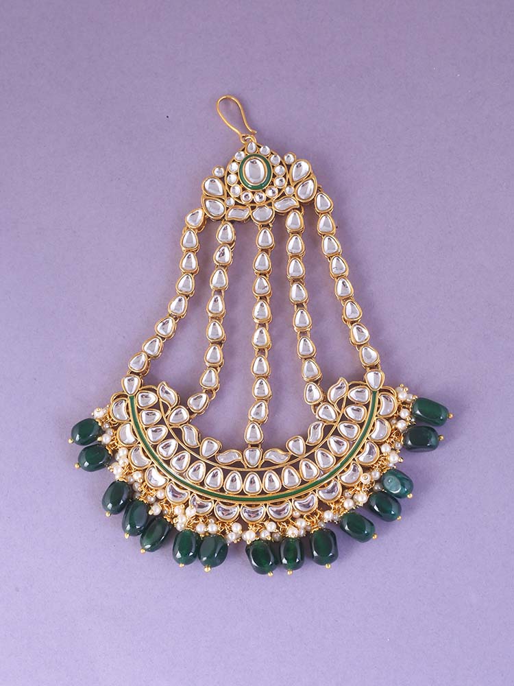 Emerald Aishwarya Bridal Jewellery Set