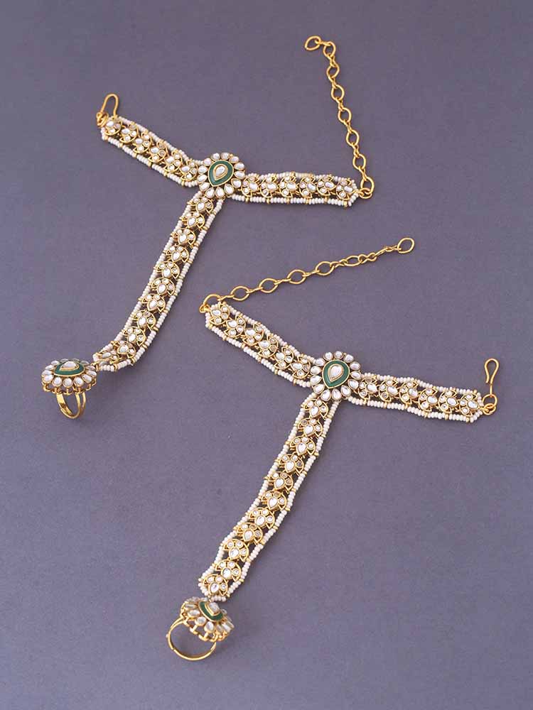 Emerald Janani Bridal Jewellery Set