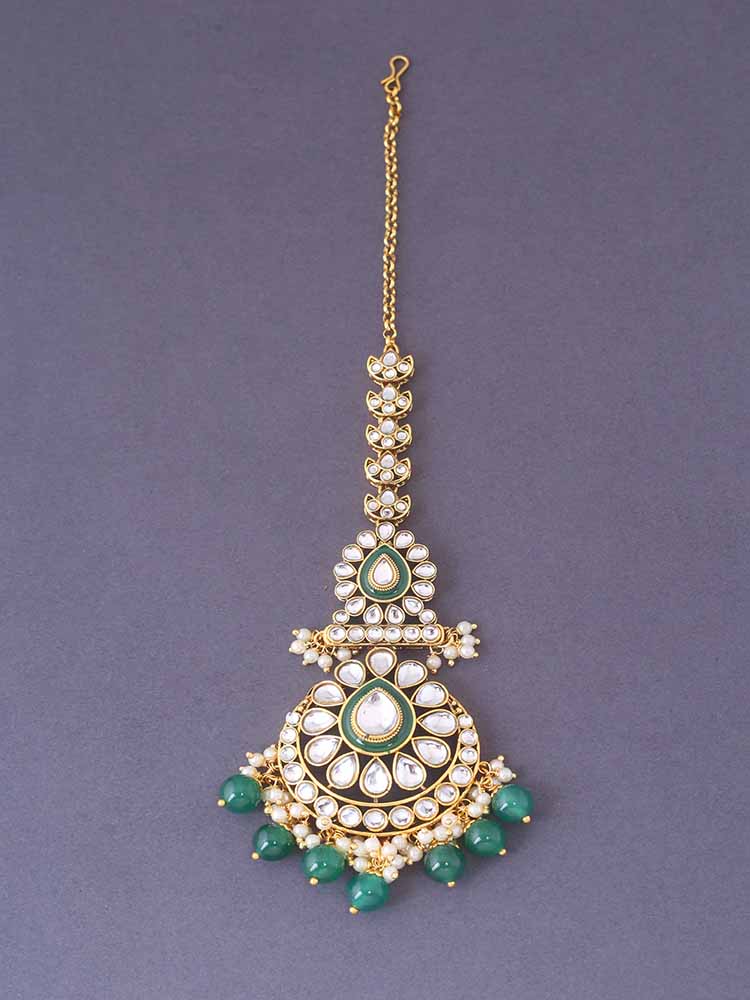 Emerald Janani Bridal Jewellery Set