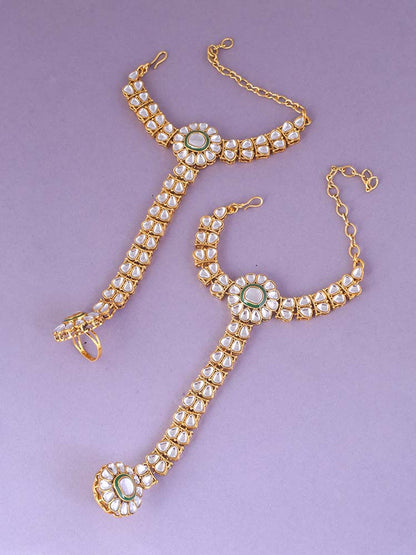 Emerald Aishwarya Bridal Jewellery Set