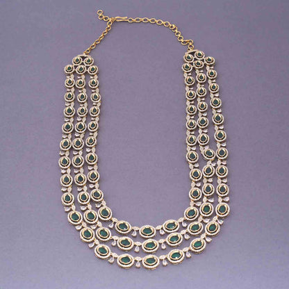 Emerald Anikka Bridal Victorian Jewellery Set - New Arrival
