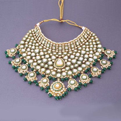 Emerald Annuja Bridal Jewellery Set