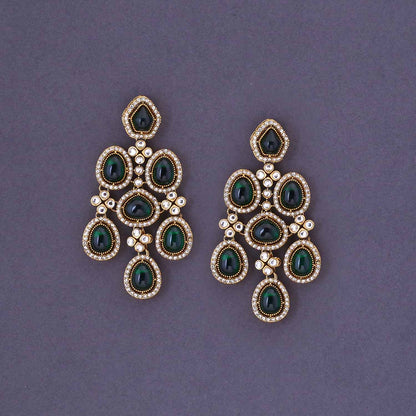 Emerald Madhura Semi-Bridal Jewellery Set