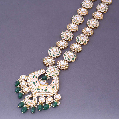 Emerald Sarthi Bridal Jewellery Set
