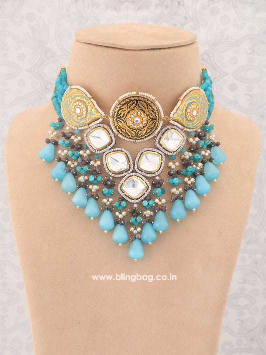 Turquoise Blaine Jewellery Set - EOS